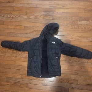The North Face Charcoal Hooded Jacket